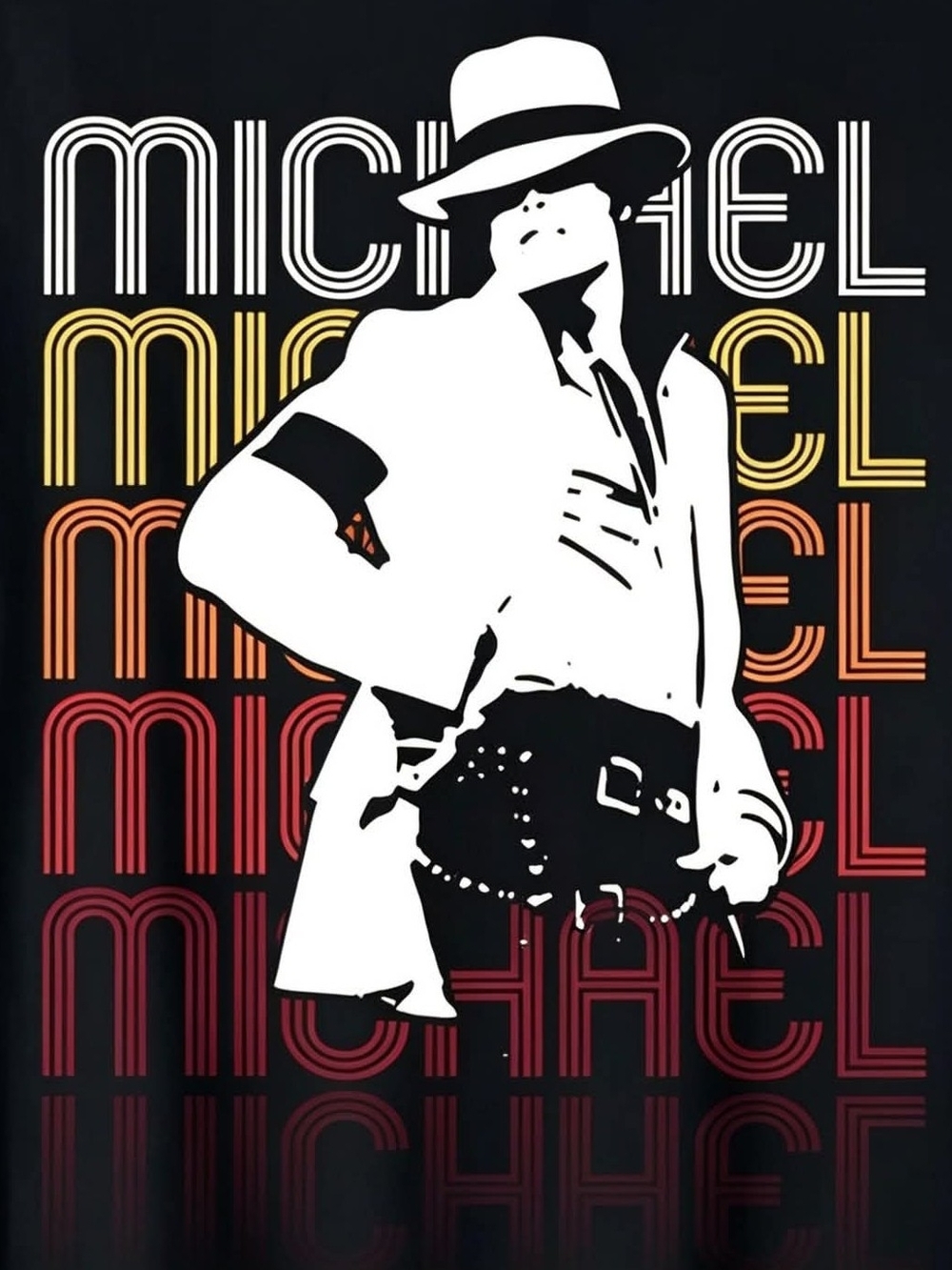 Michaels Black Short-Sleeve Tee S NEW